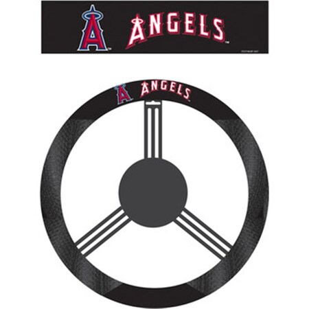 Moment-In-Time Fremont Die  Los Angeles Angels - Poly-Suede Steering Wheel Cover MO3350373